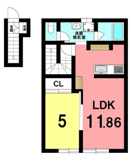 星の指輪【2階】の間取り