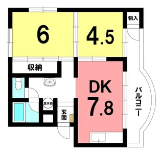 BETTER R 柏崎【3階】の間取り
