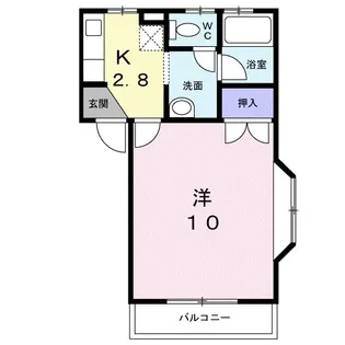グリスター95【2階】の間取り