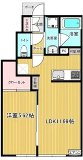 Prime One【102号室】の間取り