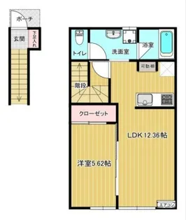 KISORA【2階】の間取り