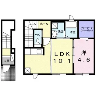 フェイスオフ【2階】の間取り
