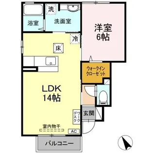 エルドラード ココ【1階】の間取り