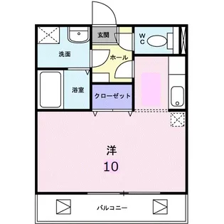 カーサ・セレッソ【2階】の間取り