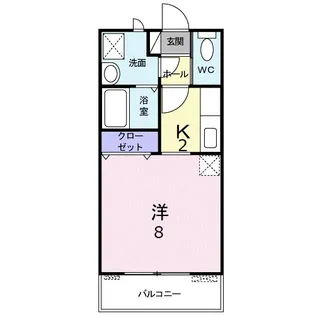 ルミエール【2階】の間取り