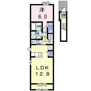 プリムラ【2階】の間取り