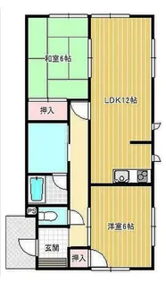 コートビレッジK【103号室】の間取り