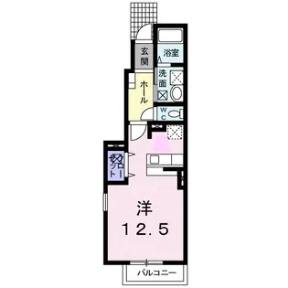 メゾン・ドゥフラン【1階】の間取り