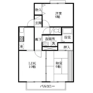 セジュール湊高台 G【1階】の間取り
