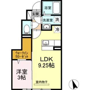 グランモアK【2階】の間取り