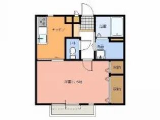 ヴィラサンノゼ【2階】の間取り