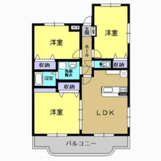 Y&MアグリザードⅡ【3階】の間取り