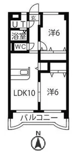 リリアコート【7階】の間取り