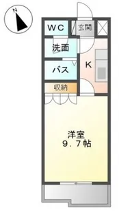 シェルル・レジデンス【2階】の間取り