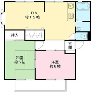 サンビレッジきららA【202号室】の間取り