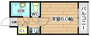 222番館【3階】の間取り
