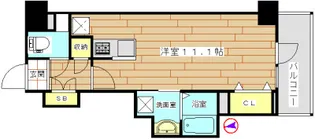 D’TOWER城北【8階】の間取り
