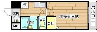 川瀬マンション【3階】の間取り