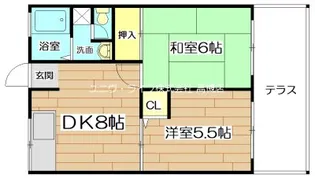 中島ハイム【2階】の間取り