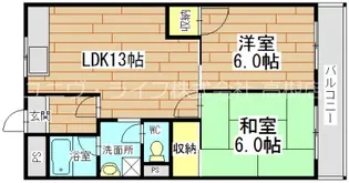 ヴェルデ高御座【2階】の間取り