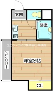 マンション一里塚【2階】の間取り