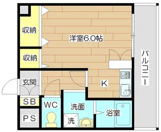 ミナ・コティ【2階】の間取り