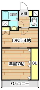 TIAハイム上本町【1階】の間取り
