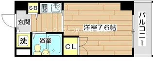 ジョイフル高槻大畑【4階】の間取り