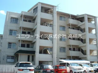 ウエストハイツP1【4階】の外観