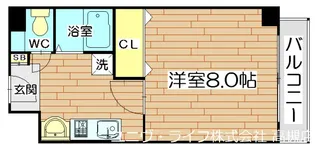 ユニバーサルコート【1階】の間取り