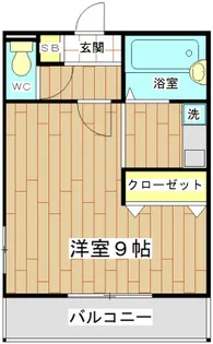 ビアンヌール芥川【2階】の間取り