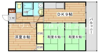 エクセレンスBe3【3階】の間取り