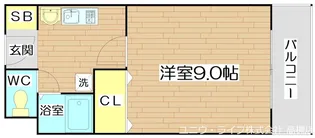 ユニバーサルコート【1階】の間取り