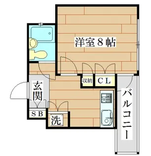 セントコージア城北【3階】の間取り
