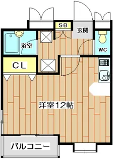 パラッツォ【4階】の間取り