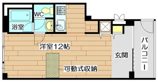 はっぴぃ・かむ【1階】の間取り