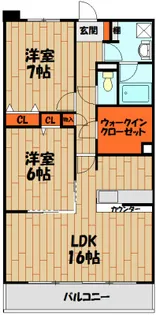 カーサ グランデ【2階】の間取り