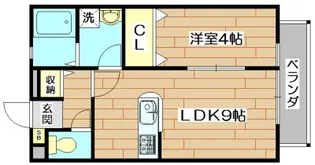 ロイヤルコート【1階】の間取り