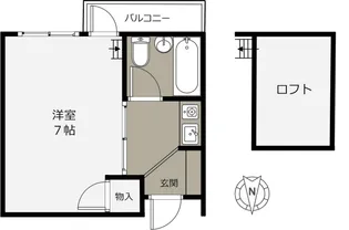 大阪府高槻市真上町2丁目【マンション】の間取り