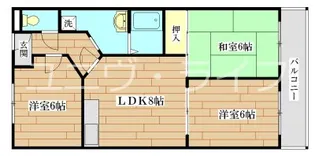 コーポラス栄【3階】の間取り