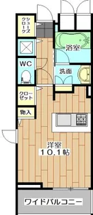 ザ ガーデンスイート【3階】の間取り