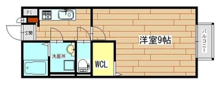 大阪府高槻市城西町【アパート】の間取り
