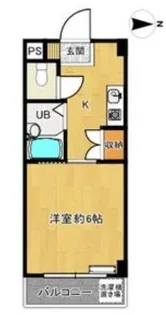 エンジェリ寿【2階】の間取り