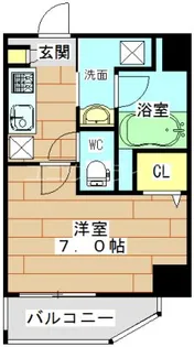 K&K芥川【2階】の間取り