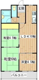 第2藤マンション【1階】の間取り