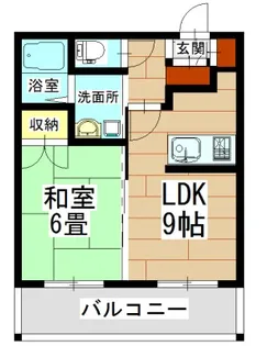 マンション陸央【1階】の間取り