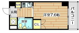 ジョイフル高槻大畑【5階】の間取り