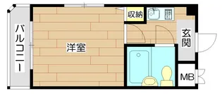 第36プロビナンス村橋【2階】の間取り