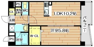 カンマキーノ【3階】の間取り