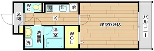 大阪府高槻市上牧南駅前町【マンション】の間取り